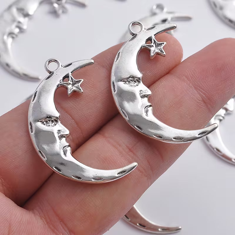 Charm - Crescent Moon & Star