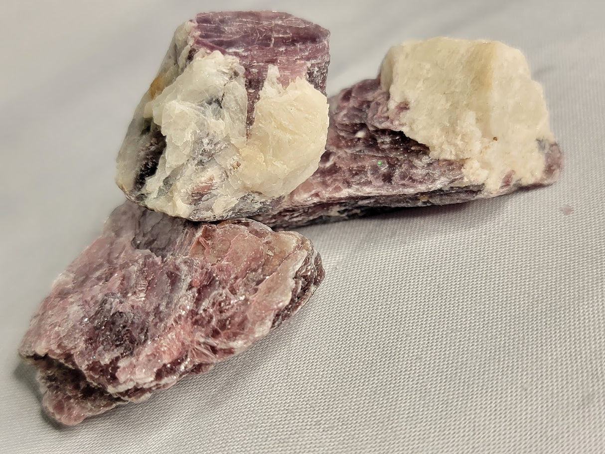 Lepidolite Natural Slice - Small (12-20g)