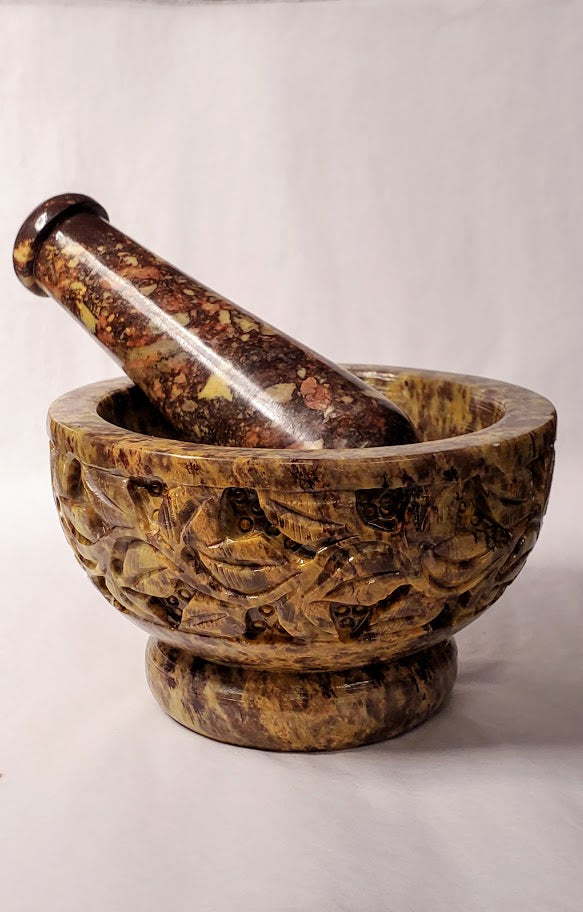 Soapstone Mortar & Pestle (2.5"H)