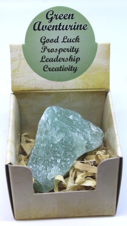 Green Aventurine - Rough Gift Box