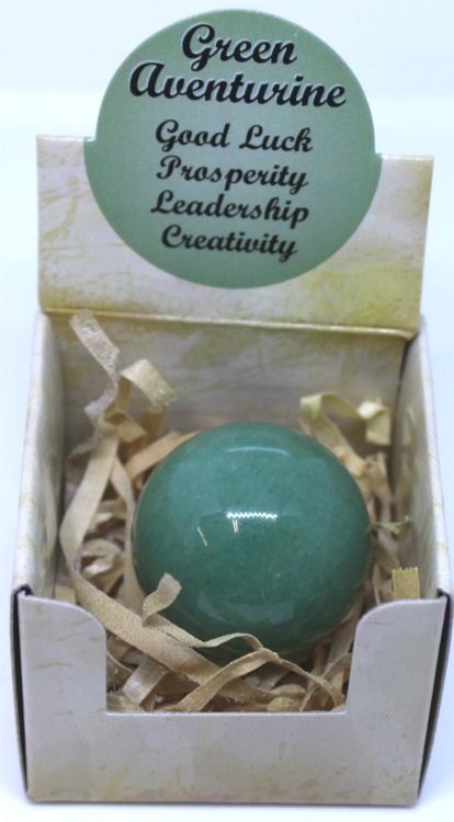 Green Aventurine - Sphere Gift Box