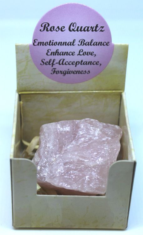 Rose Quartz - Rough Gift Box