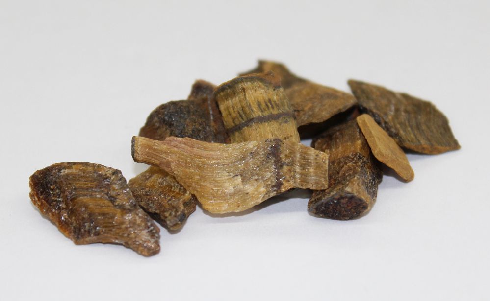 Tigers Eye Rough Chips 1oz