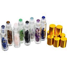 Roll-On Bottles - Assorted Gemstones
