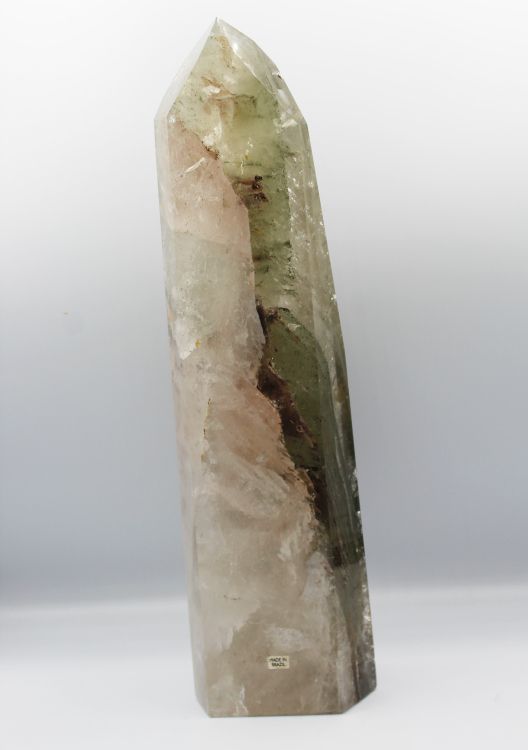 Quartz w/ Green Cholite Tower