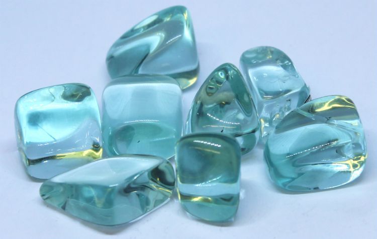 Obsidian Blue Aqua - Tumbled