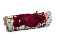 White Sage & Roses - Smudge (5")