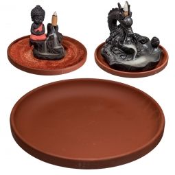 Backflow Burner - Ceramic Plate (7.5"D)