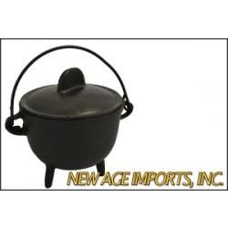 Cast Iron Cauldron w/lid