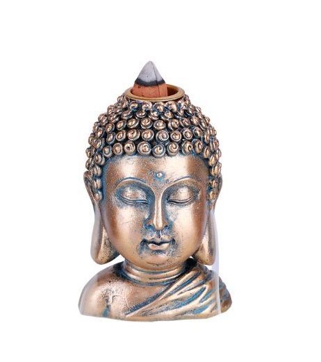 Backflow Burner - Buddha Head (3.5")