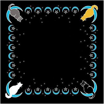 Moon Cat - Altar Cloth (36x36)