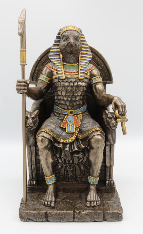 Horus - Egyptian Sky God Sitting