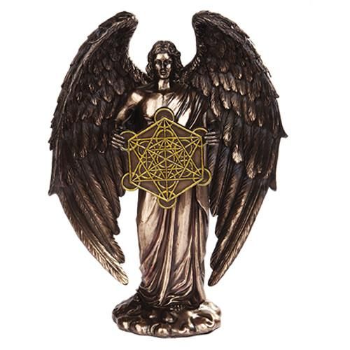 Metatron Angel - Bronze Statue (10"H)