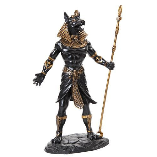 Anubis - Egyptian God of the Afterlife (10.5"H)