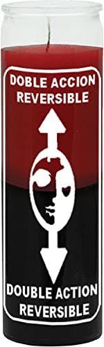 7 Day Candle - Reversible Red/Black