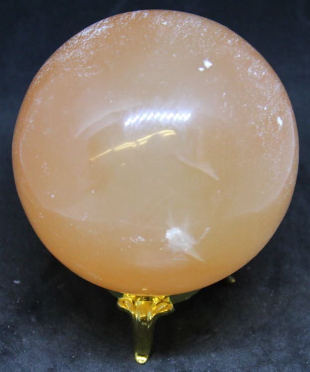 Orange Selenite Sphere