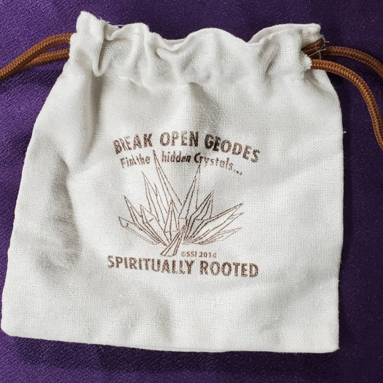 Bag for Break-Open Geode