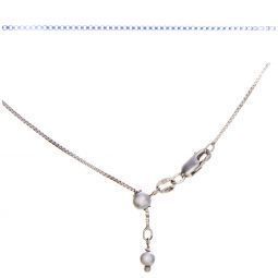 Sterling Silver Round Chain - Adjustable (19-22")
