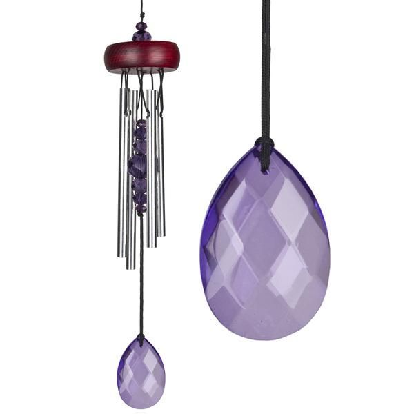 Gem Drop Wind Chime - Violet