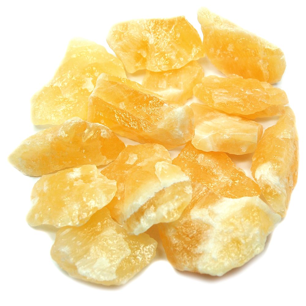 Calcite Orange Rough - X-Small