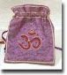 Silk Om Bag purple