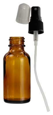 Amber Bottle W/ Spray (1oz)