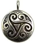 Triskele Sheild - Celtic Visions Amulet