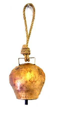 Harmony Bell w/ Rope (9.5"H)