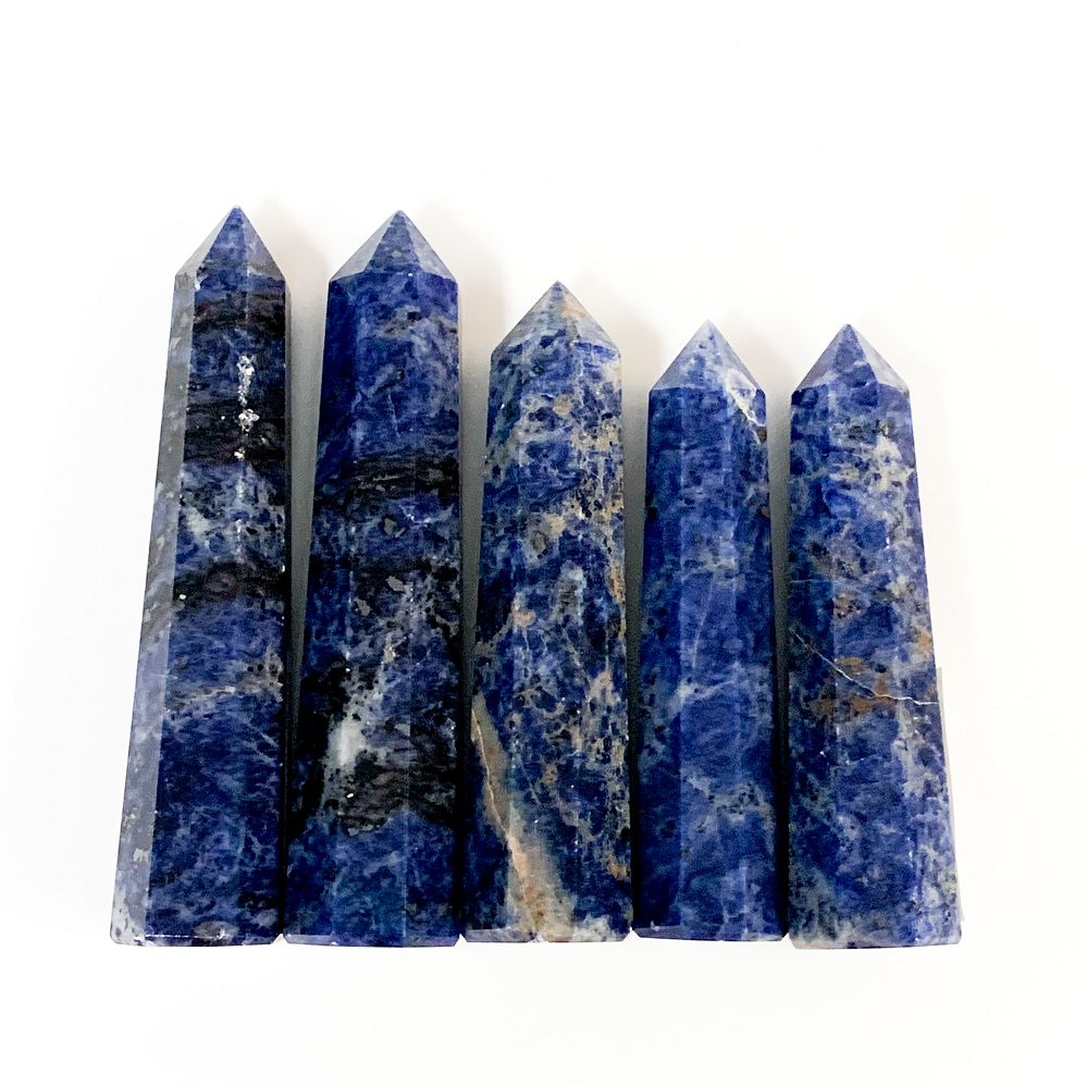 Sodalite Obelisk - X-Large (101-128g)
