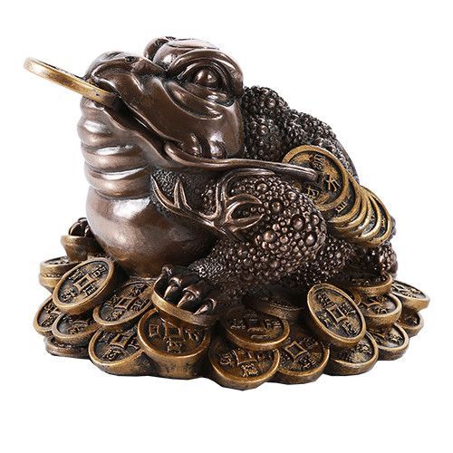 Feng Shui Toad - Figurine (4.75")