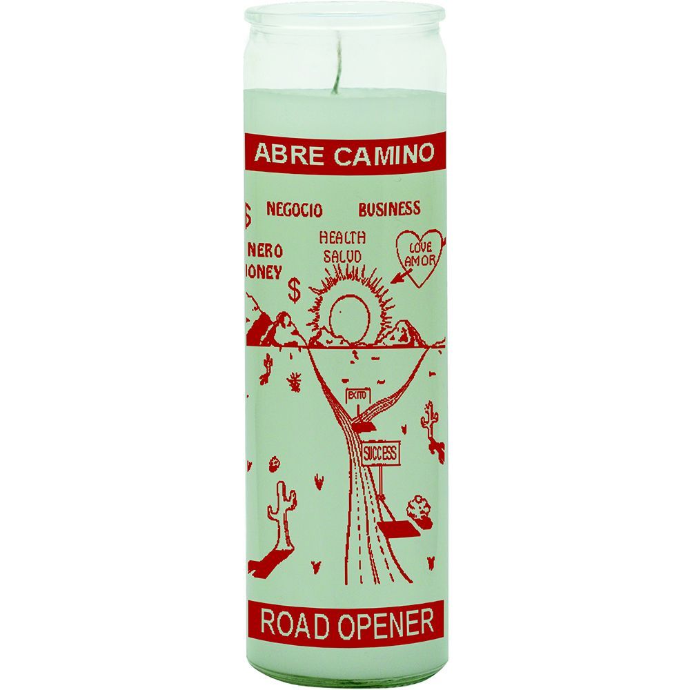 7 Day Candle - Road Opener White