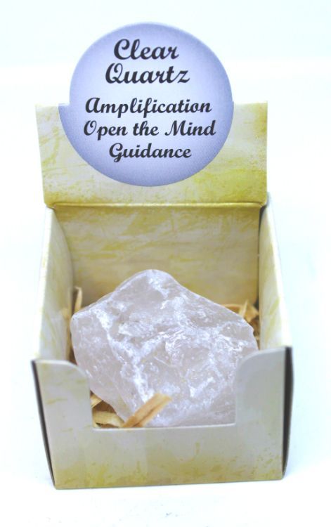 Clear Quartz - Rough Gift Box