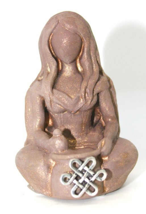 Gypsum Cement Cerridwen Goddess