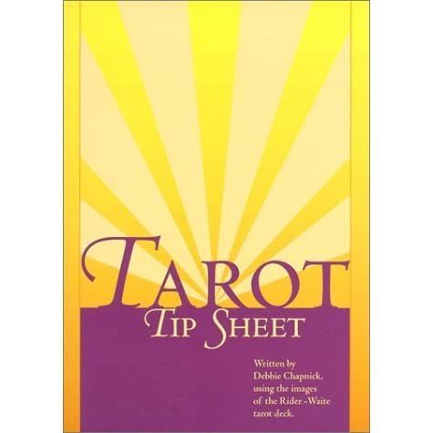 Tarot Tip Sheet Guide