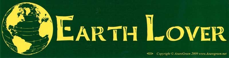Earth Lover - Bumper Sticker