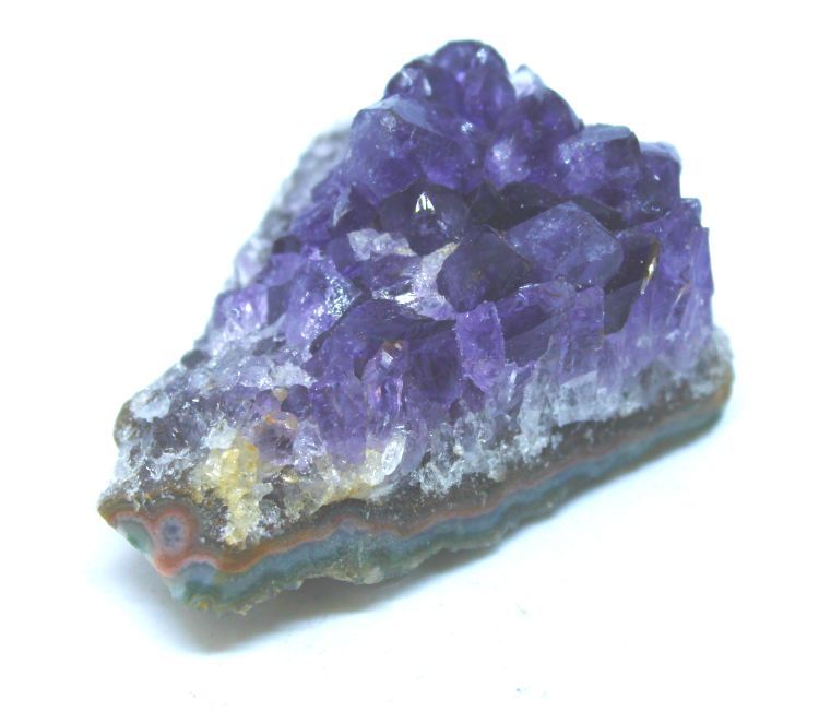 Amethyst Cluster Small Flat