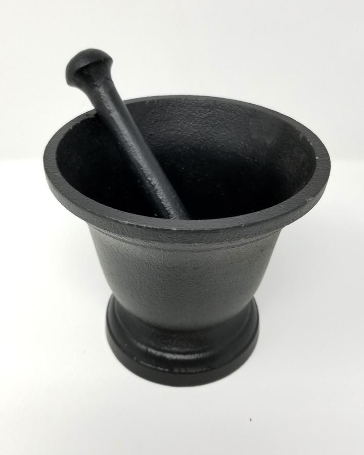 Cast Iron Mortar & Pestle
