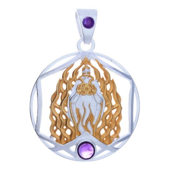 Sterling Silver Saint Germain - Pendant