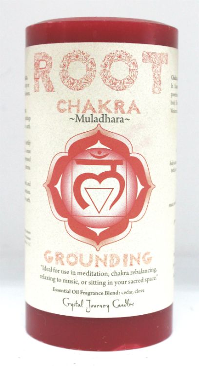 Root Chakra Pillar Candle