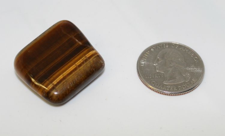 Tiger Eye Flat Large