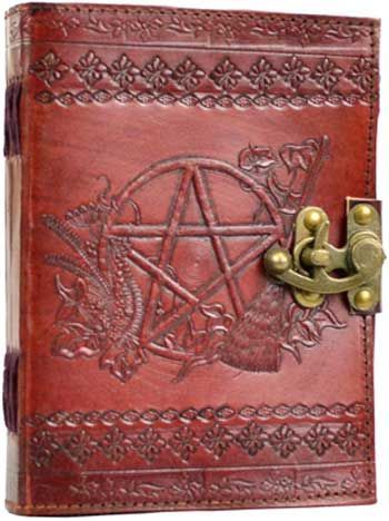 Pentagram - Journal Leather w/ Latch