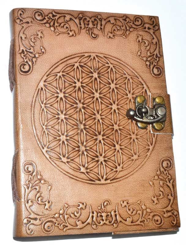 Flower - Journal Leather w/ Latch