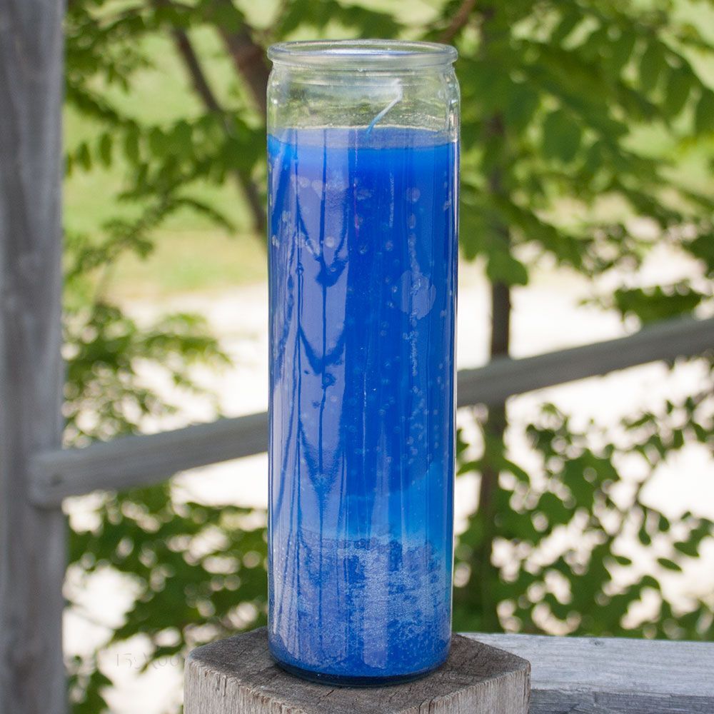 7 Day Candle - Blue