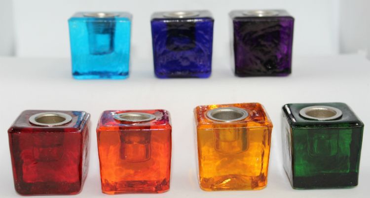 Mini Glass Candle Holder