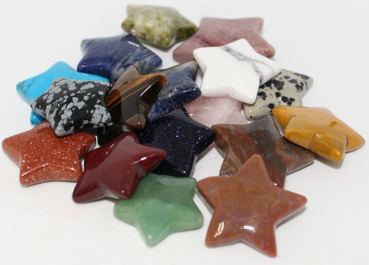 Gemstone Stars 30mm