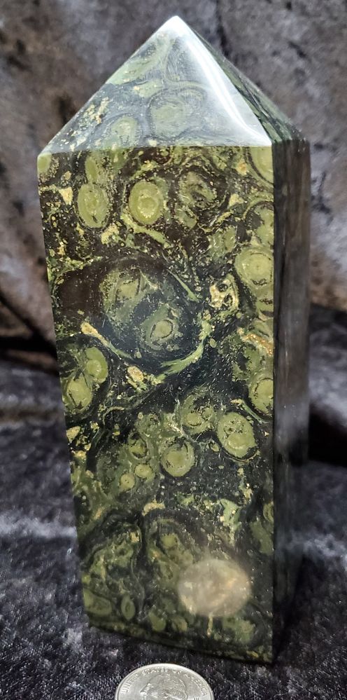Kambaba Jasper Obelisk (6.5")