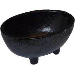 Oval Cast Iron Cauldron (2.5"L)