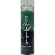 7 Day Candle - Reversible Green/Black