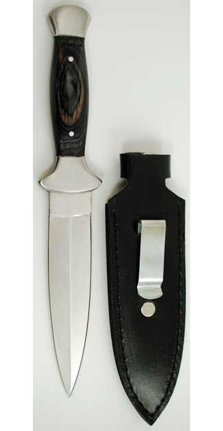 Black Handled Athame (6.75"L)