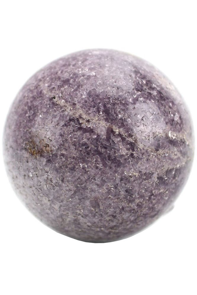 Lepidolite Sphere (4")